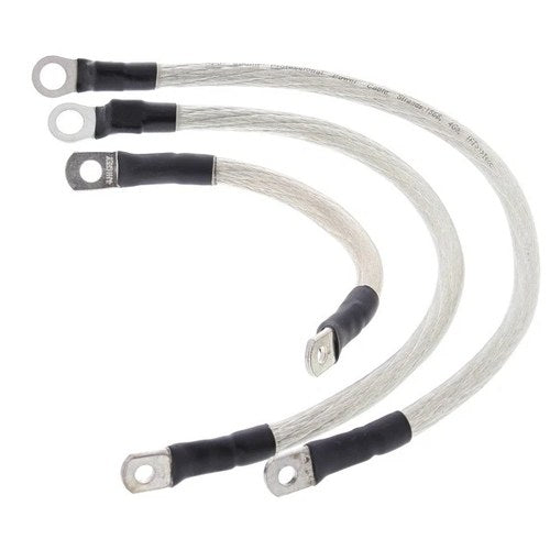 All Balls Battery Cable Kit Clear Harley Davidson Softail/Heritage Softail