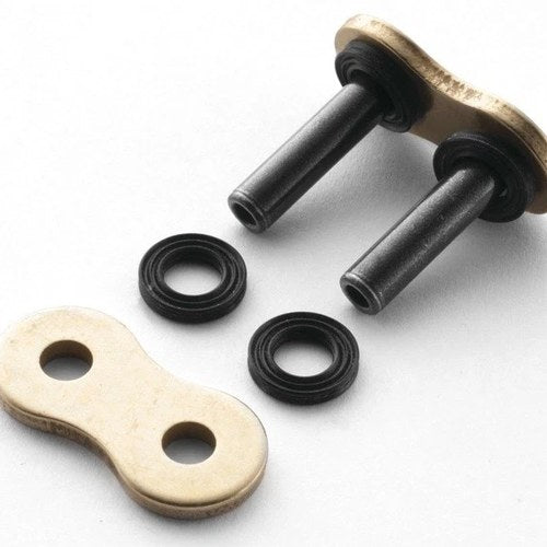 RK 530 Zxw Premium High Performance XW-Seal Chain Rivet Master Link Gold/Black