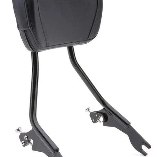 Cobra Detachable Backrest Black Harley Davidson Dresser 2009-2023
