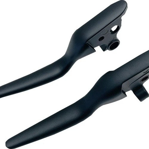 Drag Specialties Custom Lsr Lever Set Black #264575 Harley Davidson