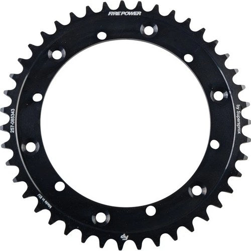 Fire Power 520 Steel Rear Sprocket 43T Black #FPS-853-43-BLK for Yamaha