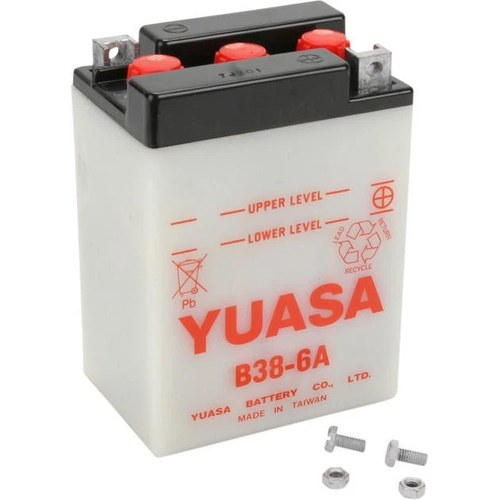 Yuasa Battery Conventional Battery B38-6A BMW R 60/2/R 50/2