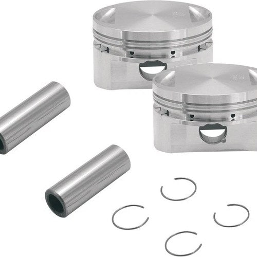 S&S 89" Stroker Piston Set 3-1/2" +.020" #106-5556 Harley Davidson