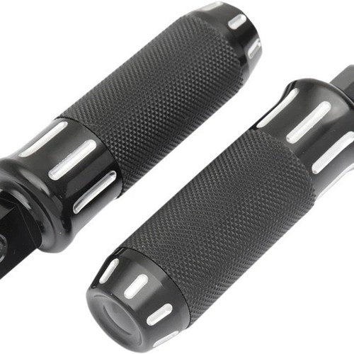 Drag Specialties Cobra Foot Pegs Black/Natural