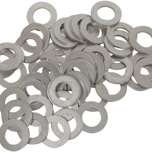 Bolt Motorcycle Hardware Aluminum Crush Washers M10 x 18mm 50-Pack