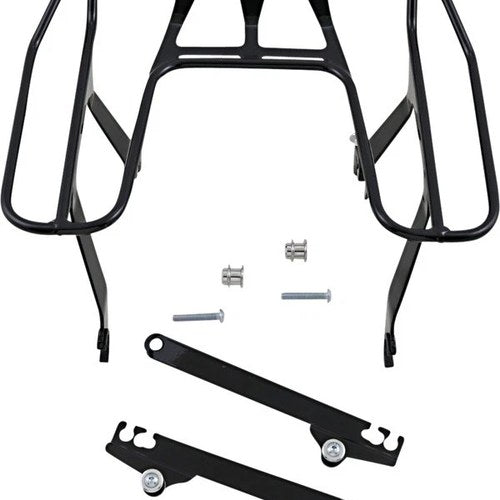 Cobra BA Detachable Wrap-Around Luggage Rack Black Harley Davidson Dyna