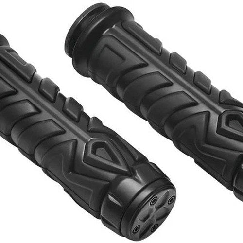 Kuryakyn Spear Grips Satin Black #5753 Indian Chief/Chieftain