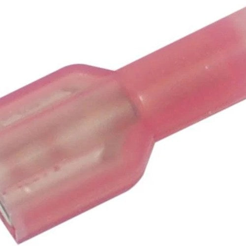Namz Female Quick Disconnects for 18-22 Gauge Wire 1/4" ID 25-Pack Pink
