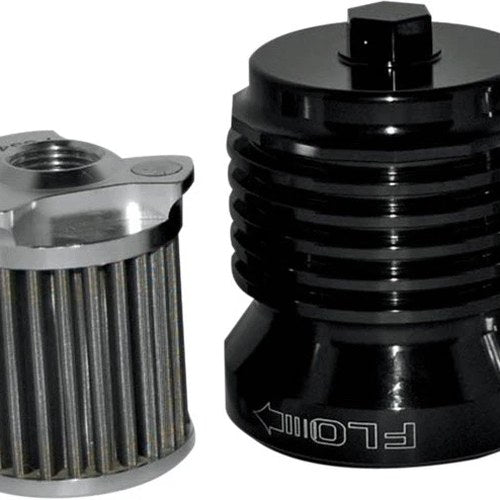 PC Flo Spin-On Oil Filter Black #PCS4B Harley Davidson/BMW/Buell/Aprilia