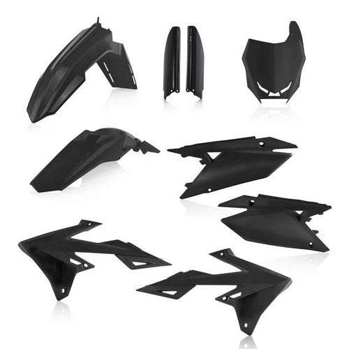 Acerbis Full Plastics Kit Black for Suzuki RM-Z450 2018