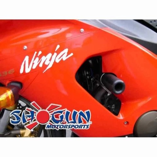Shogun Cut Frame Sliders Black #750-4409 Kawasaki Ninja ZX-6R/ZX-6RR 2005-2006