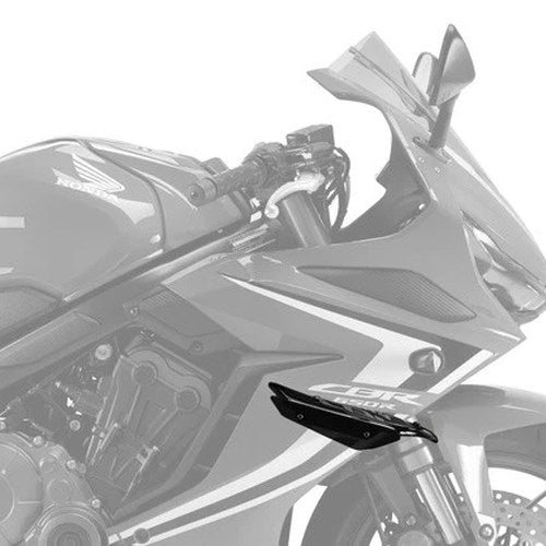 Puig Spoiler Fairing Winglets Black 3569N for Honda CBR650R 2019-2020