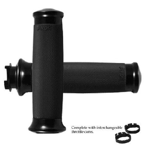 Avon Superbike Custom Contour Grips Black