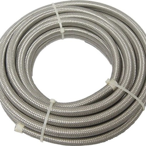 HardDrive Stainless Steel Braided Oil/Fuel Hose 5/16" 6'