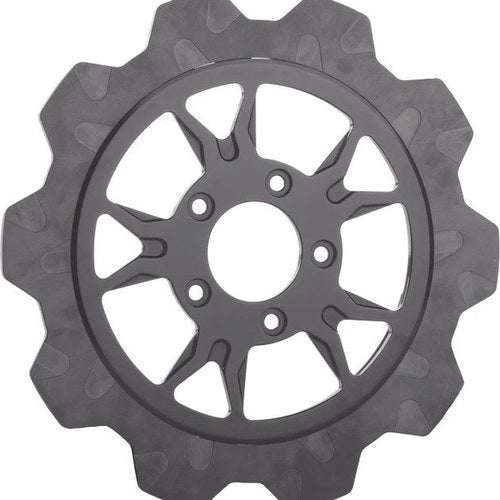Lyndall Crown Cut B-52 Front Brake Rotor 11.5" Black #2102-1158 Harley Davidson