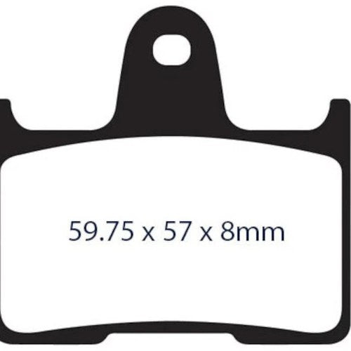 Lyndall Gold Plus Brake Pads Rear #7235-G+ Harley Davidson Sportster