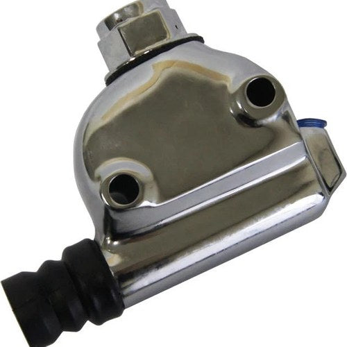 HardDrive Rear Brake Master Cylinder Chrome #30-844 Harley Davidson