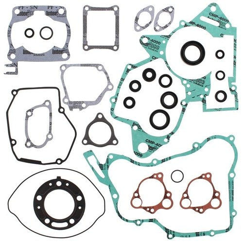 Vertex-Winderosa Complete Gasket Kit with Oil Seals Honda CR125R 1990-1997