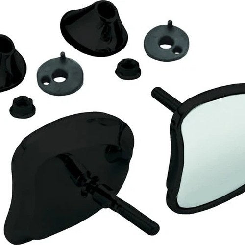 HardDrive Tapered Fairing Mirrors Black #270333 Harley Davidson