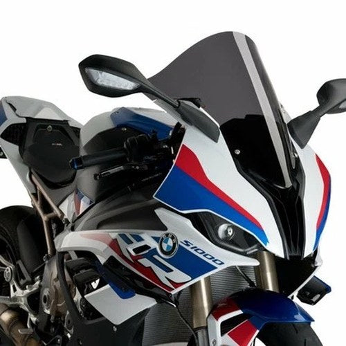 Puig R-Racer Screen Dark Smoke #3641F BMW S 1000 RR 2019-2022