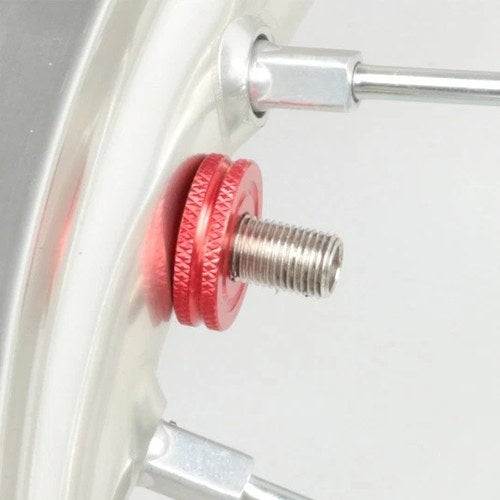 Drc Hard Ware Air Valve Stem Big Nut Red