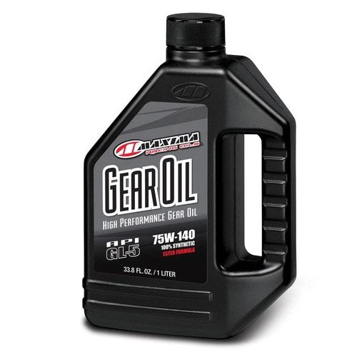 Maxima Synthetic Motorcycle Gear Oil 75W140 1L
