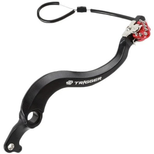 Zeta Trigger Brake Pedal Red #ZE90-7012 for Honda Crf 250/CRF 450