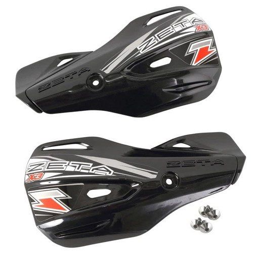 Zeta Armor Handguard X3 Protector Shields Black