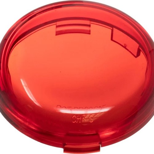 Letric Lighting Bullet Style Turn Signal Lenses 2" Rear Red