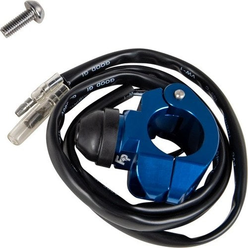 Fire Power Universal Billet Bolt Mount Kill Switch Blue