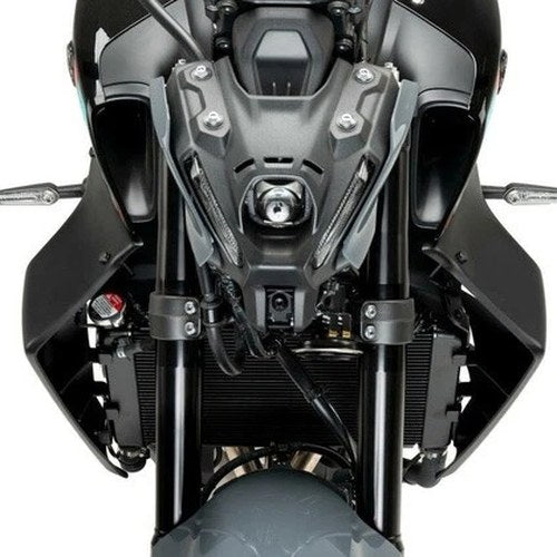Puig Downforce Side Spoilers Black #20647N for Yamaha MT-09/MT-09 SP