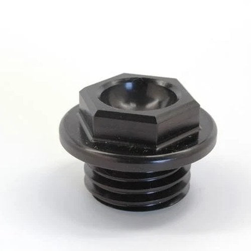 Works Connection Oil Filler Plug Black #24-072 for Honda/Yamaha/Kawasaki