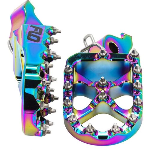 Flo Motorsports Pro Series Footpegs Jet Fuel #FPEG-801JET Cobra CX65/CM50