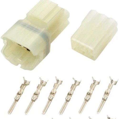 Shindy Universal Multi-Conductor Water-Resistant Electrical Connector 6-PIN