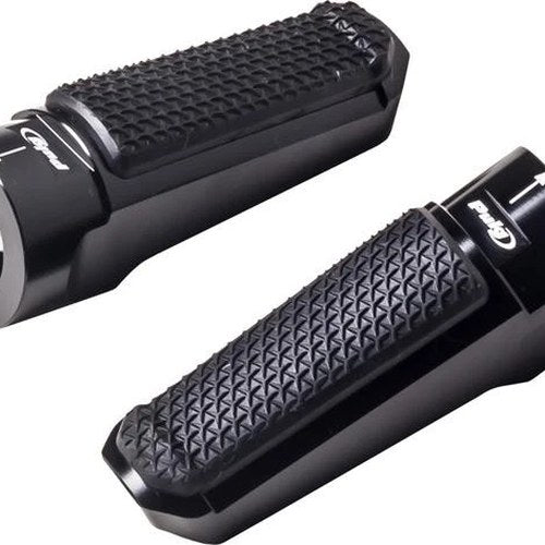 Puig Sport Footpegs That Require Adapters Black #7318N