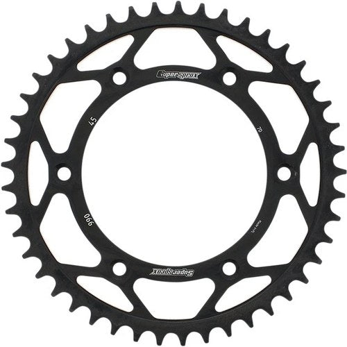 Supersprox Racing Steel Rear Sprocket 520 45T Black #RFE-990-45-BLK