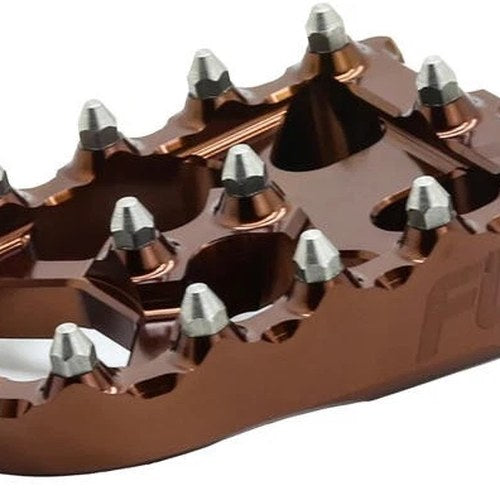 Flo Motorsports Touring Brake Pedal Pad Bronze Harley Davidson Touring