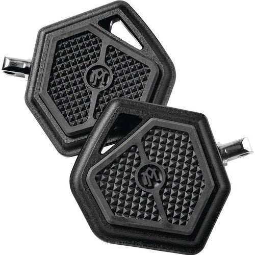 Performance Superlight Mini Passenger Floorboards for Harley Clevis Black Ops