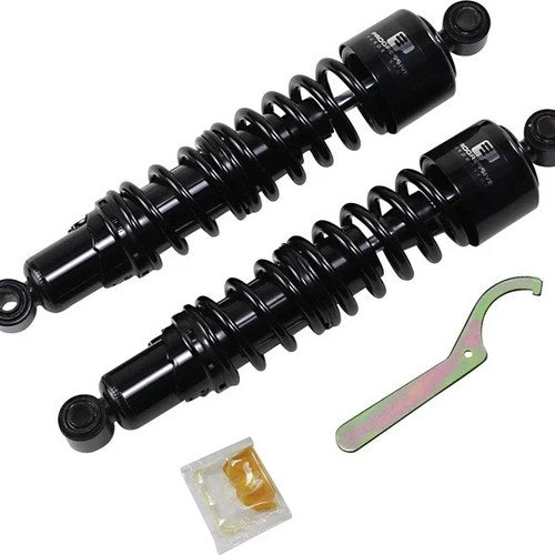 Progressive 412 Series Standard Duty Shock 14" Black Harley Davidson Dyna