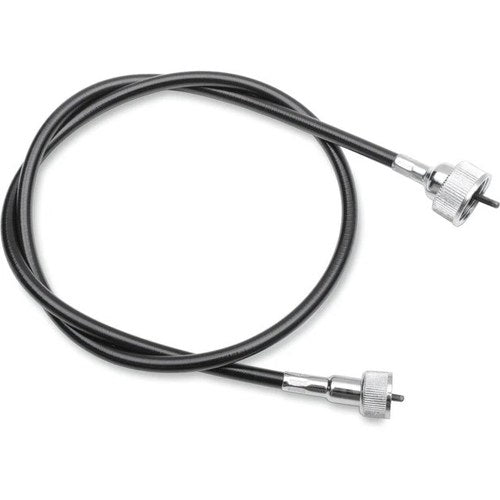 Drag Specialties Black Vinyl Front-Wheel Drive Speedometer Cable #173705