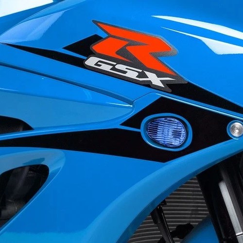 Hotbodies LED Flush Mount Turn Signals Blue #61701-0102 for Suzuki GSXR1000