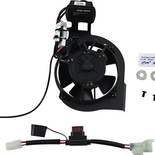 Trail Tech Radiator Digital Fan Kit fits Honda CRF450R/CRF450RX 2017-2020