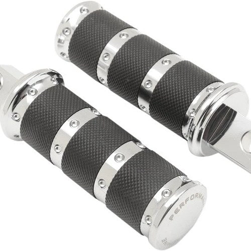 Performance Machine Xls Footpegs Chrome #0035-1161-CH Harley Davidson