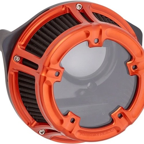 Arlen Ness Method Air Cleaner Orange #18-185 Harley Davidson