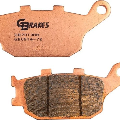 GBrakes HH Sintered Brake Pads Rear #GB0514-72 for Honda/Yamaha/Suzuki/Kawasaki