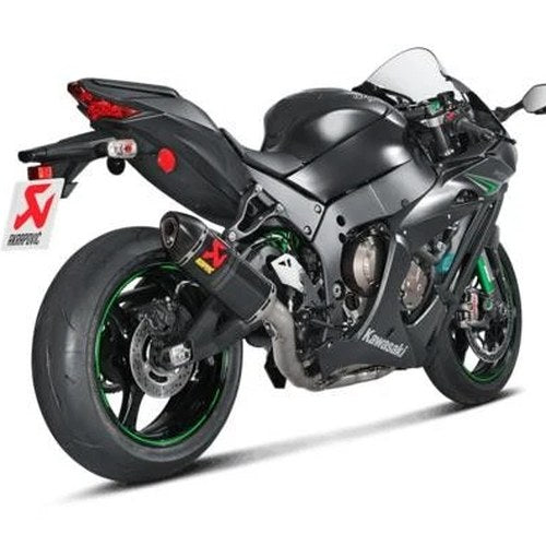 Akrapovic Evolution Ti Exhaust System Carbon Fiber Kawasaki Ninja ZX-10R 16-18