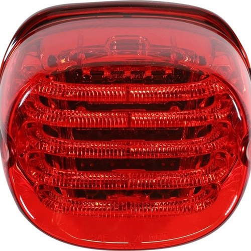 Custom Dynamics ProBEAM Low-Profile LED Taillight with No Tag Light Red PB-TLLPR