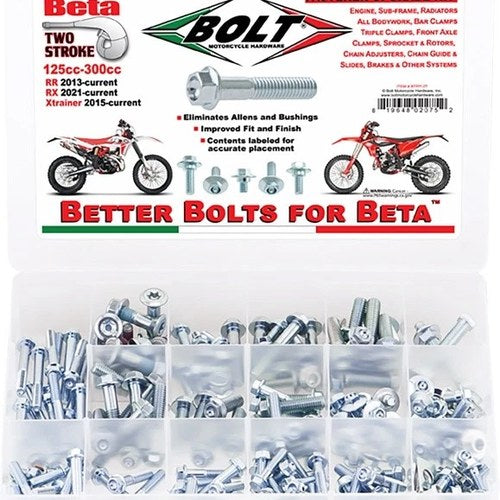 Bolt Pro-Pack Fastener Upgrade Kit #BTPP-2T Beta 250 RR/300 RR/Xtrainer