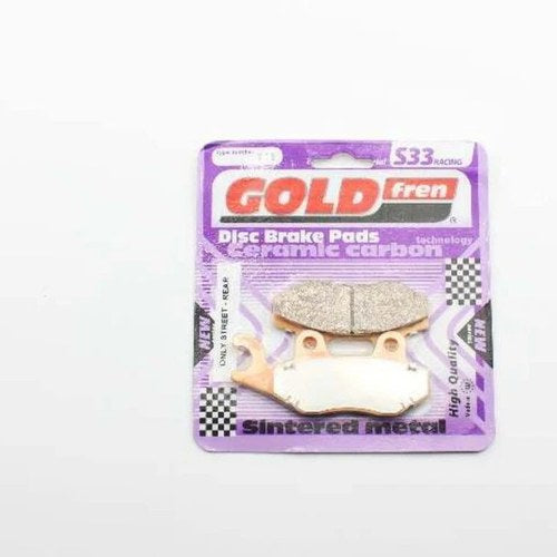 Brake Pads Racing Ceramic Carbon Goldfren S33-009 (EBC FA165)
