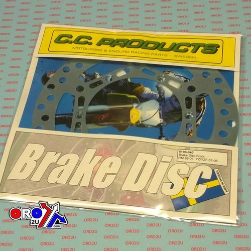 Disc Brake Front YZ RM OEM CROSS-CENTER Products 5100-40 Yamaha 2001 OEM Look